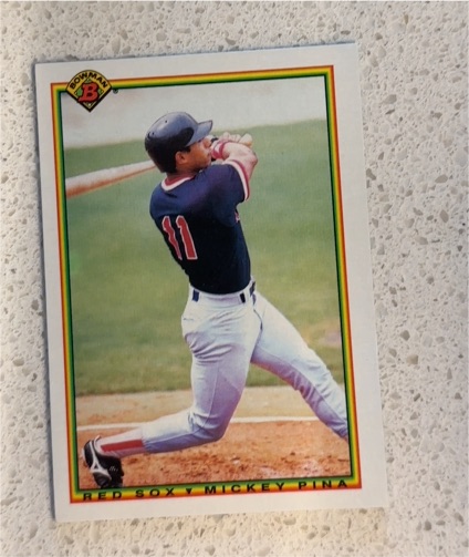 1990 Bowman #270 Mickey Pina — front