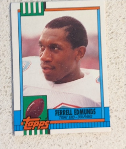 1990 Topps #322 Ferrell Edmunds — front