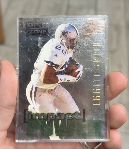 1995 Skybox Impact Power #IP23 Emmitt Smith — front