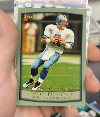 1999 Topps #245 Troy Aikman — front