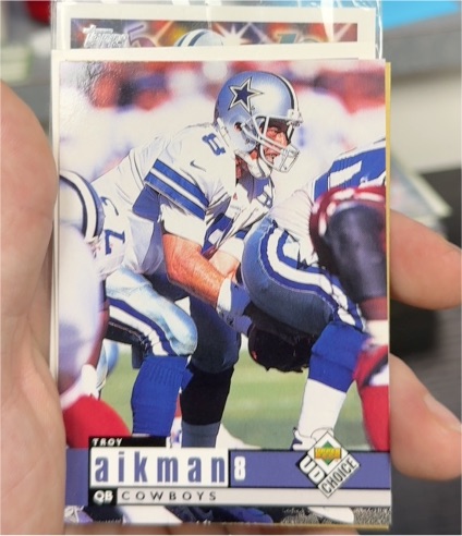 1998 Upper Deck UD Choice #44 Troy Aikman — front
