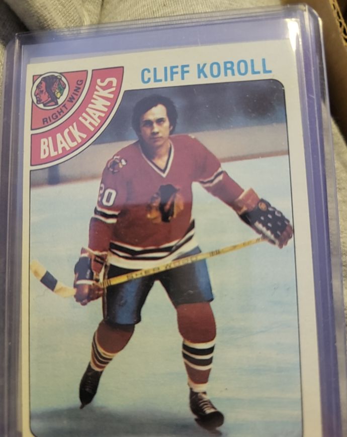 1978-79 Topps #239 Cliff Koroll — front