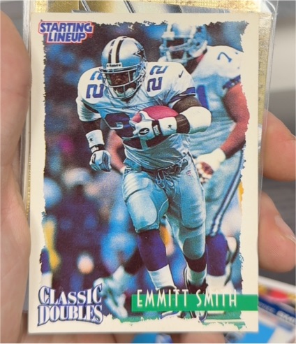 1997 Kenner Starting Lineup Classic Doubles Emmitt Smith — front
