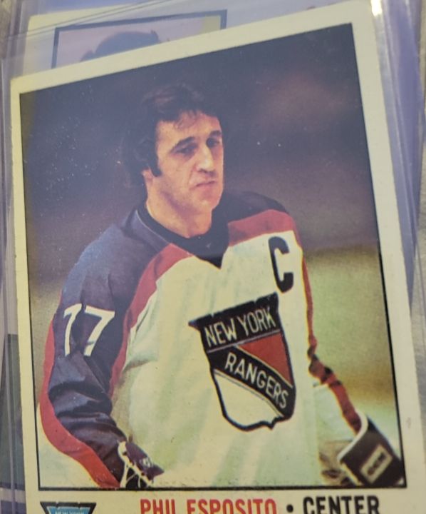 1977-78 Topps #55 Phil Esposito — front