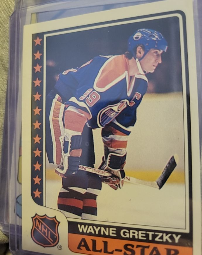 1986-87 Topps #3 Wayne Gretzky All-Star Sticker — front