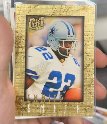 1996 Fleer Ultra Sensations #29 Emmitt Smith — front