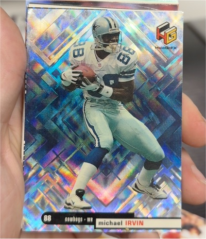1999 Upper Deck HoloGrFX #13 Michael Irvin — front