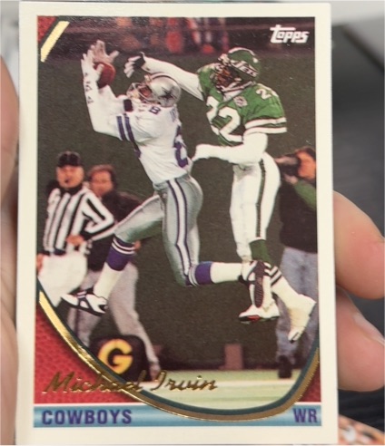 1994 Topps #328 Michael Irvin — front