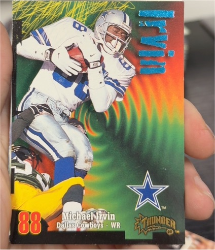 1998 Skybox Thunder #174 Michael Irvin — front