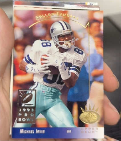1993 Upper Deck SP #66 Michael Irvin — front
