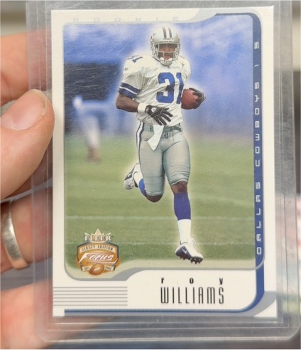 2002 Fleer Focus Jersey Edition #143 Roy Williams — front