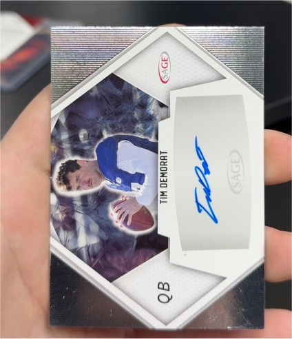 2023 Sage High Series #A-TD3 Tim DeMorat — front