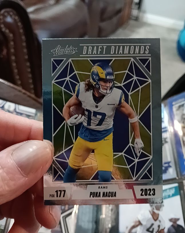 2024 Panini Absolute Draft Diamonds #DD-PNA Puka Nacua — front