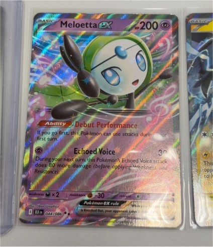 2022 Pokémon TCG SV: Black Bolt #044 Meloetta ex — front