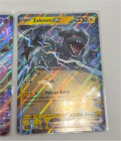 2020 Black Bolt #034/086 Zekrom EX — front