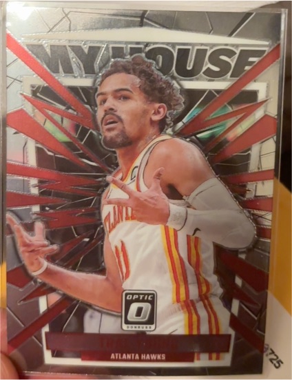2023-24 Panini Donruss Optic My House #8 Trae Young — front
