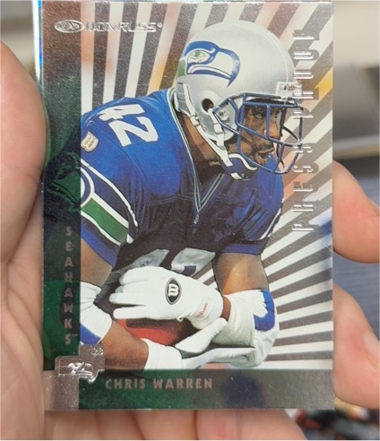 1997 Donruss #46 Chris Warren — front
