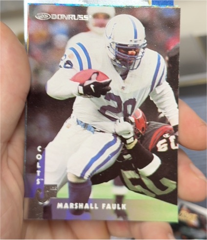 1997 Donruss #26 Marshall Faulk — front