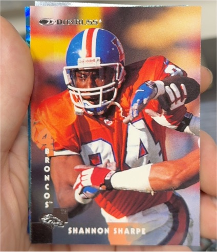 1997 Donruss #118 Shannon Sharpe — front