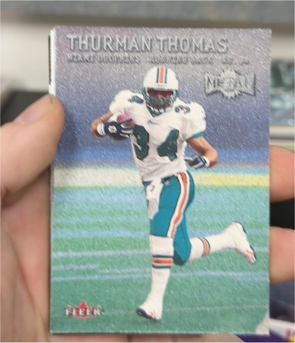 2000 Fleer Metal #155 Thurman Thomas — front