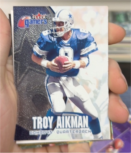 2000 Fleer Gamers #61 Troy Aikman — front