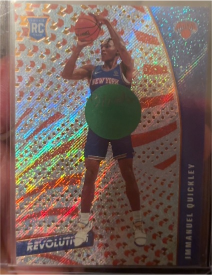 2020-21 Panini Revolution #115 Immanuel Quickley Rookie RC — front