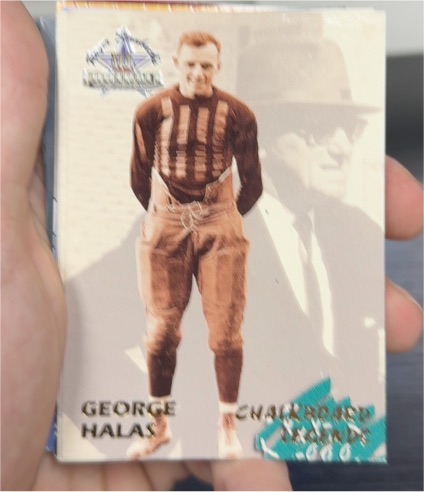 1994 Ted Williams Chalkboard Legends #65 George Halas — front
