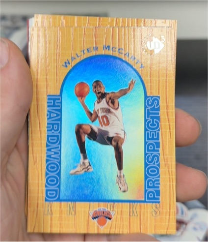 1996-97 Upper Deck UD3 #8 Walter McCarty — front