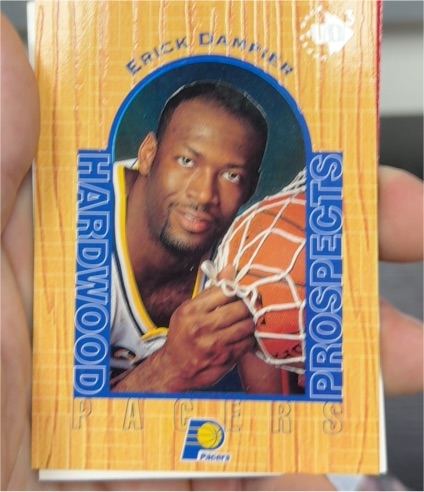 1996-97 Upper Deck UD3 #7 Erick Dampier — front