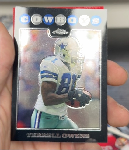 2008 Topps Chrome #TC76 Terrell Owens — front