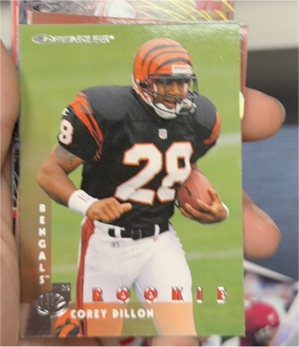 1997 Donruss #209 Corey Dillon Rookie — front