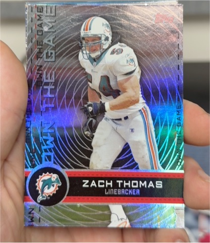 2007 Topps Own the Game #OTG-ZT Zach Thomas — front