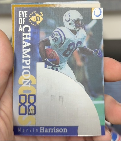1997 Upper Deck UD3 #49 Marvin Harrison — front