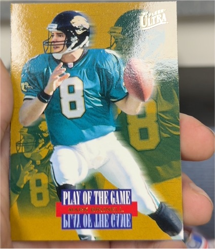 1997 Fleer Ultra Play of the Game #7 Mark Brunell — front