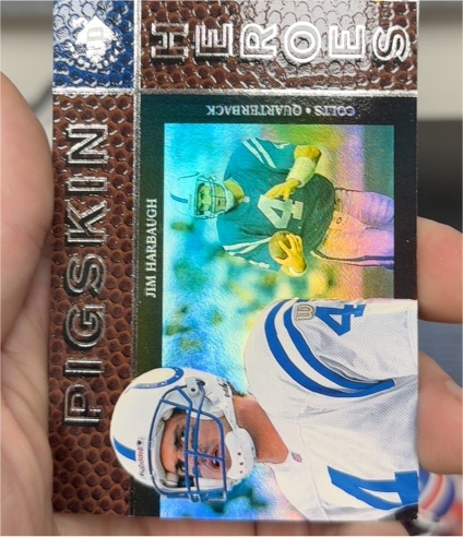 1997 Upper Deck UD3 #73 Jim Harbaugh — front