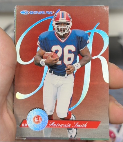 1997 Donruss Rated Rookies #6 Antowain Smith — front