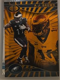 2024 Panini Illusions Trophy Collection Orange #71 A.J. Brown — front