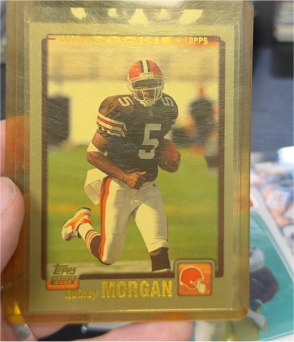 2001 Topps Collection #315 Quincy Morgan — front