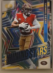 2024 Panini Illusions #17 Deebo Samuel Shining Stars — front