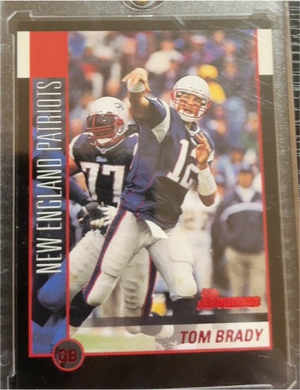 2002 Bowman #99 Tom Brady — front