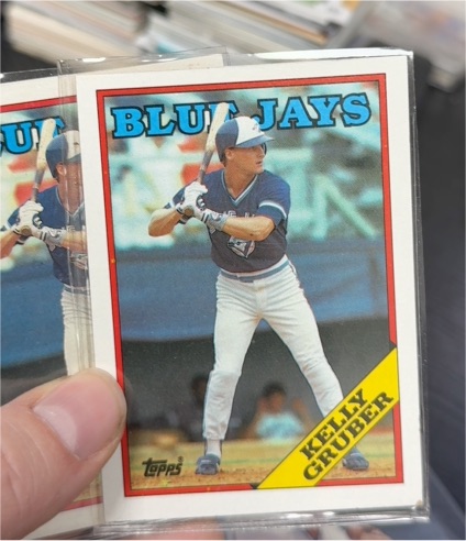 1988 Topps #113 Kelly Gruber — front