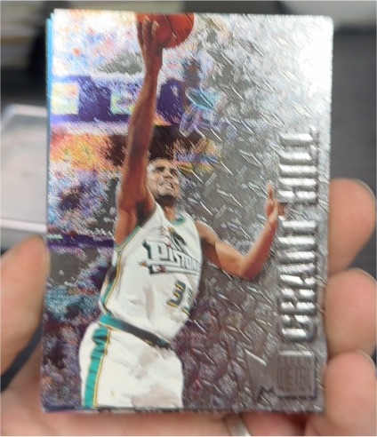 1996-97 Fleer Metal #168 Grant Hill — front