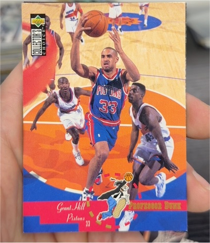 1995-96 Upper Deck Collector's Choice #198 Grant Hill — front