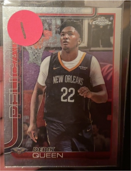 2025-26 Topps Chrome #263 Derik Queen — front