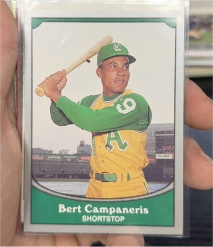 1990 Pacific Legends #15 Bert Campaneris — front