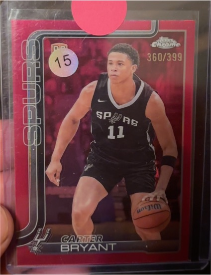 2025-26 Topps Chrome #264 Carter Bryant — front