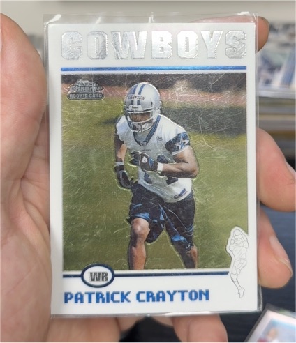 2004 Topps Chrome #242 Patrick Crayton — front