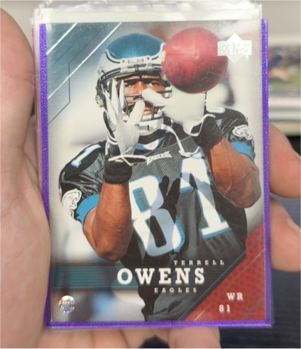 2005 Upper Deck #84 Terrell Owens — front