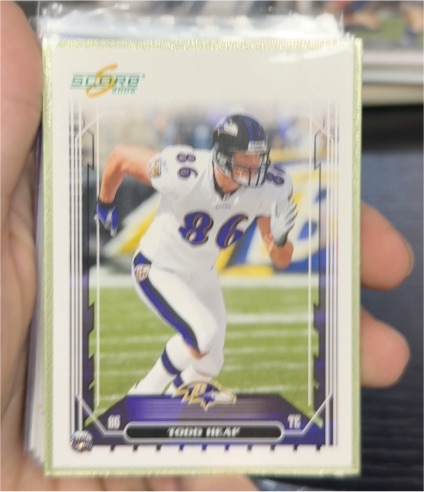 2006 Score #86 Todd Heap — front