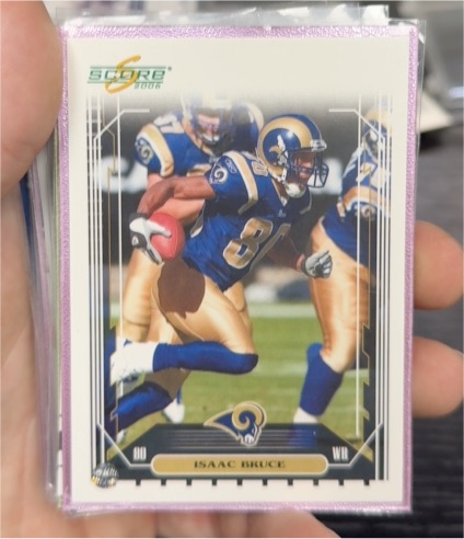 2006 Score #80 Isaac Bruce — front